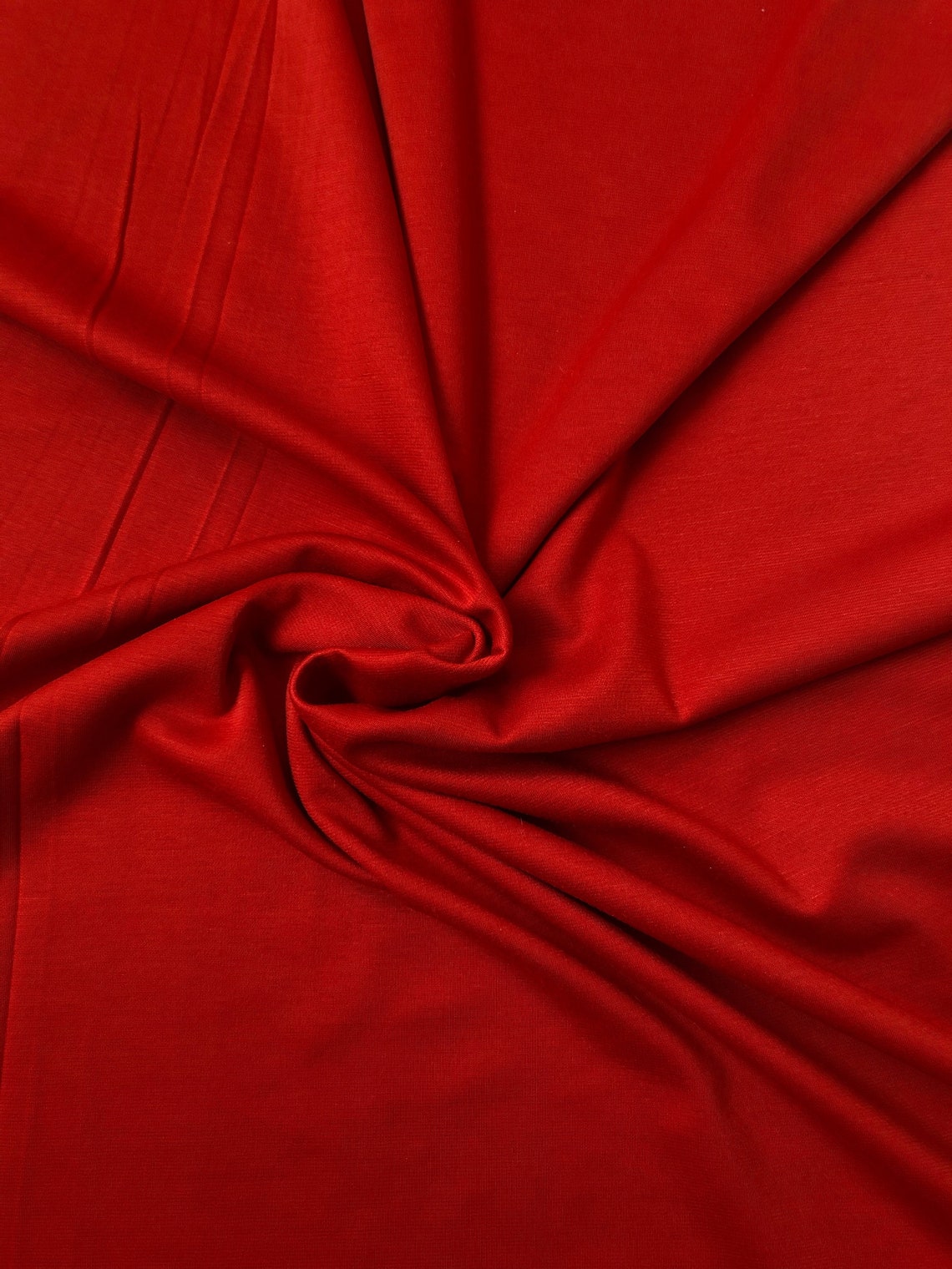 Rust Double Knit Fabric Ponte Fabric by the Yard 60 Wide 2 Way Stretch