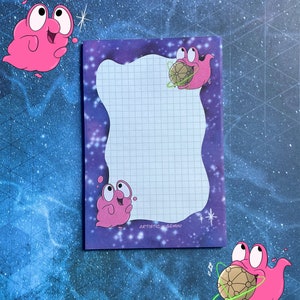 Space Alien Morph Notepad