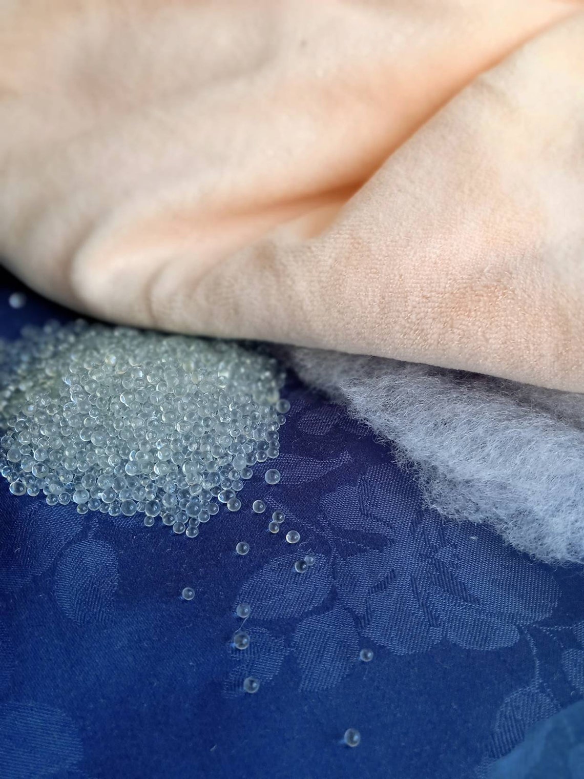 Glass bead upgrade. Weighted blanket weighted lap pad Glass Etsy