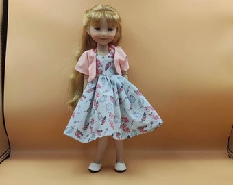 set 2 pieces for dolls Fashion Friends Ruby Red, Dress for doll 36cm, 14"