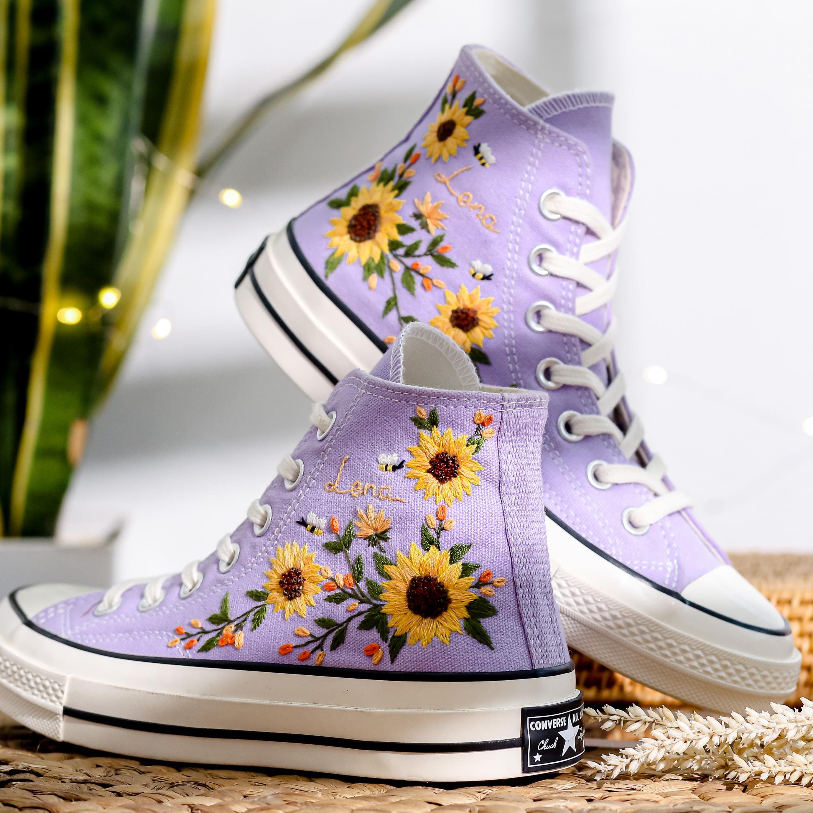 Sunflower Converse