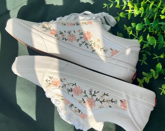 Vans avec outlet des fleurs