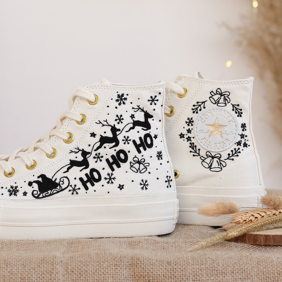 コンバース　converse クリスマス　木製　インテリア　サンタ　ヴィンテージ 80's VINTAGE CONVERSE ALL STAR Hi ［SANTA CLAUS］MADE IN USA