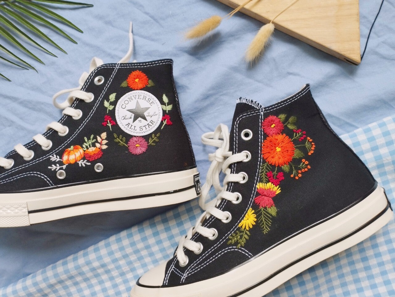 Converse sales flower lace