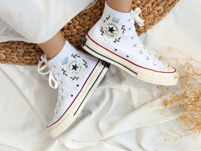 wedding converse for bride