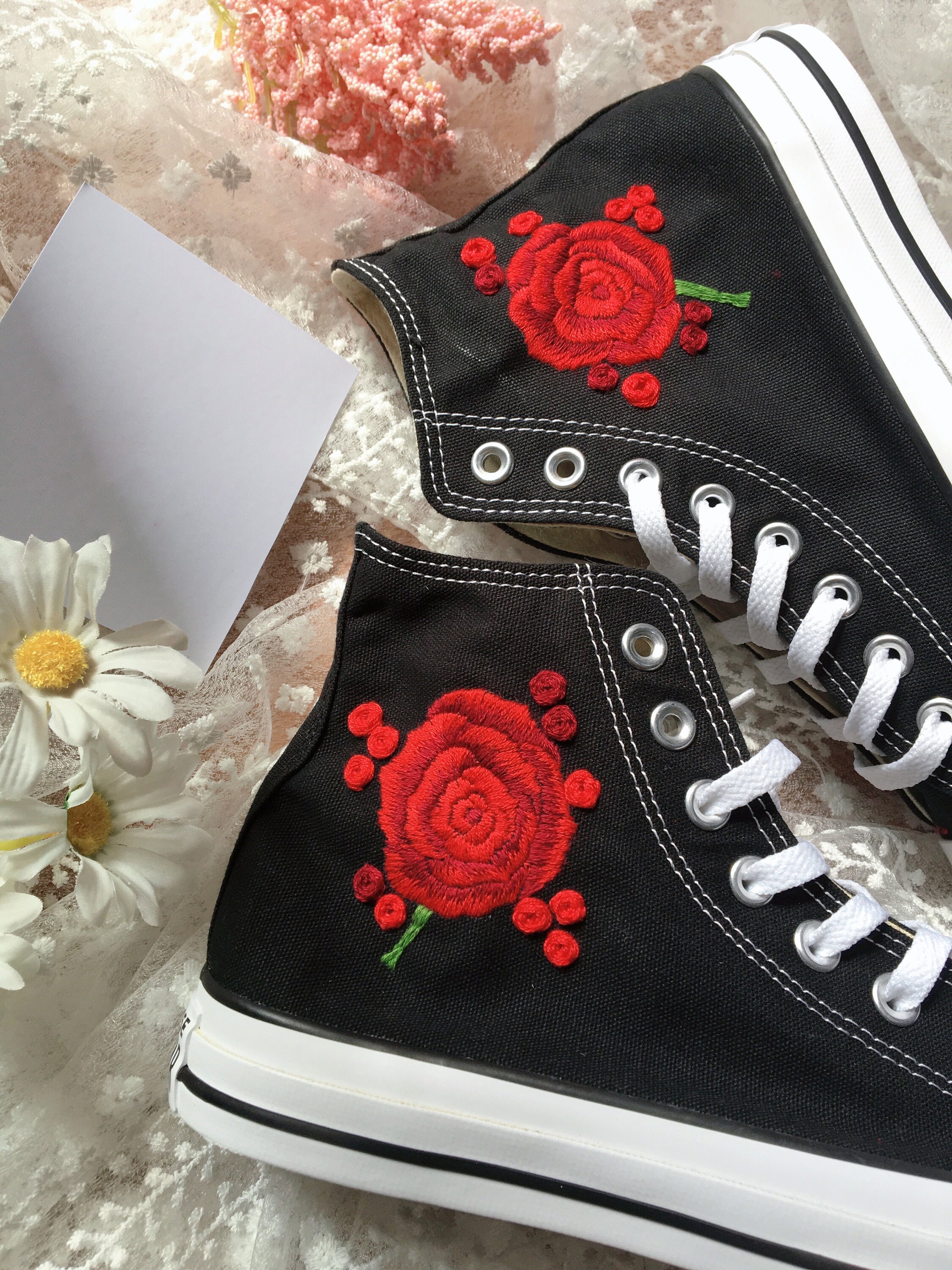 Converse rose best sale patch