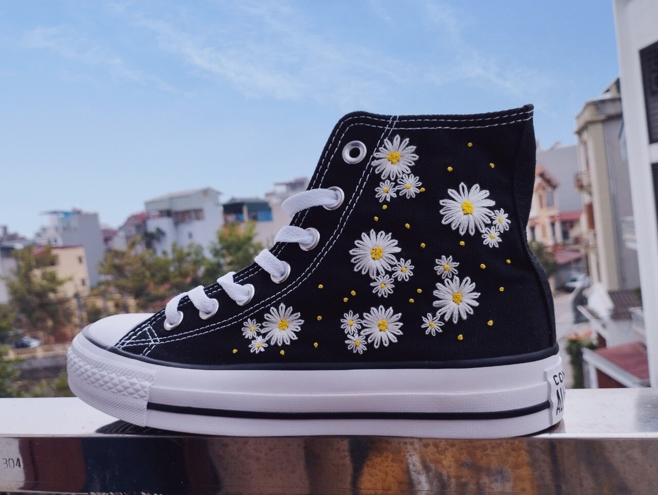 Embroidered Converse Chuck Taylor/ Converse Custom - Etsy