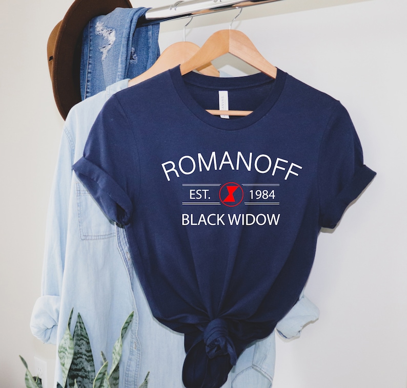 Romanoff 1984 Shirt Black Widow Shirt Natasha Romanoff image 0