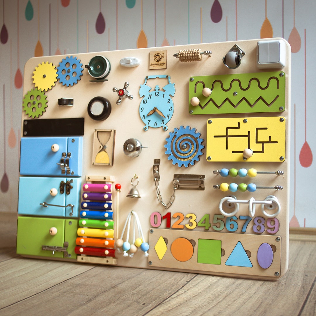 Extra Large Busy Board Custom Busy Board Busy Board 1 Year - Etsy Canada