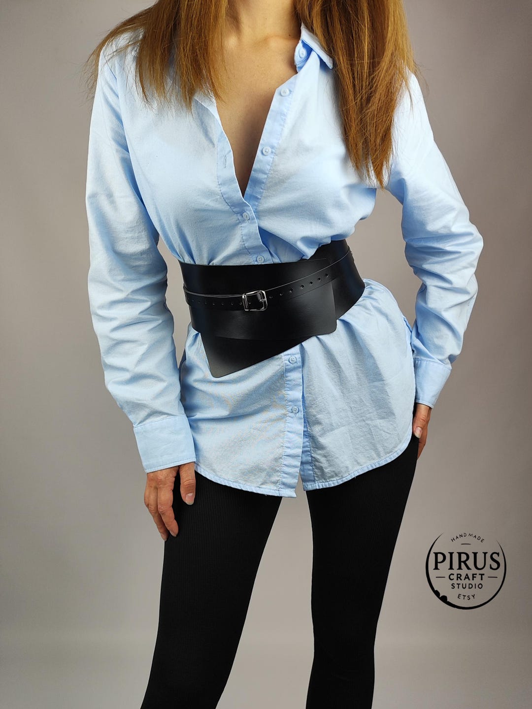 Wide Underbust Leather Corset Belt – Handmade Design - Etsy