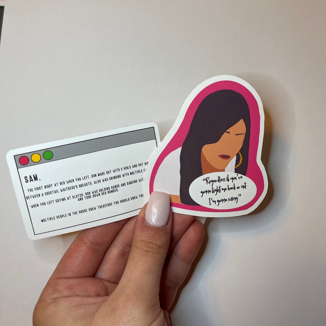 Jersey Shore TV Show Inspired Stickers Jersey Shore Themed Etsy