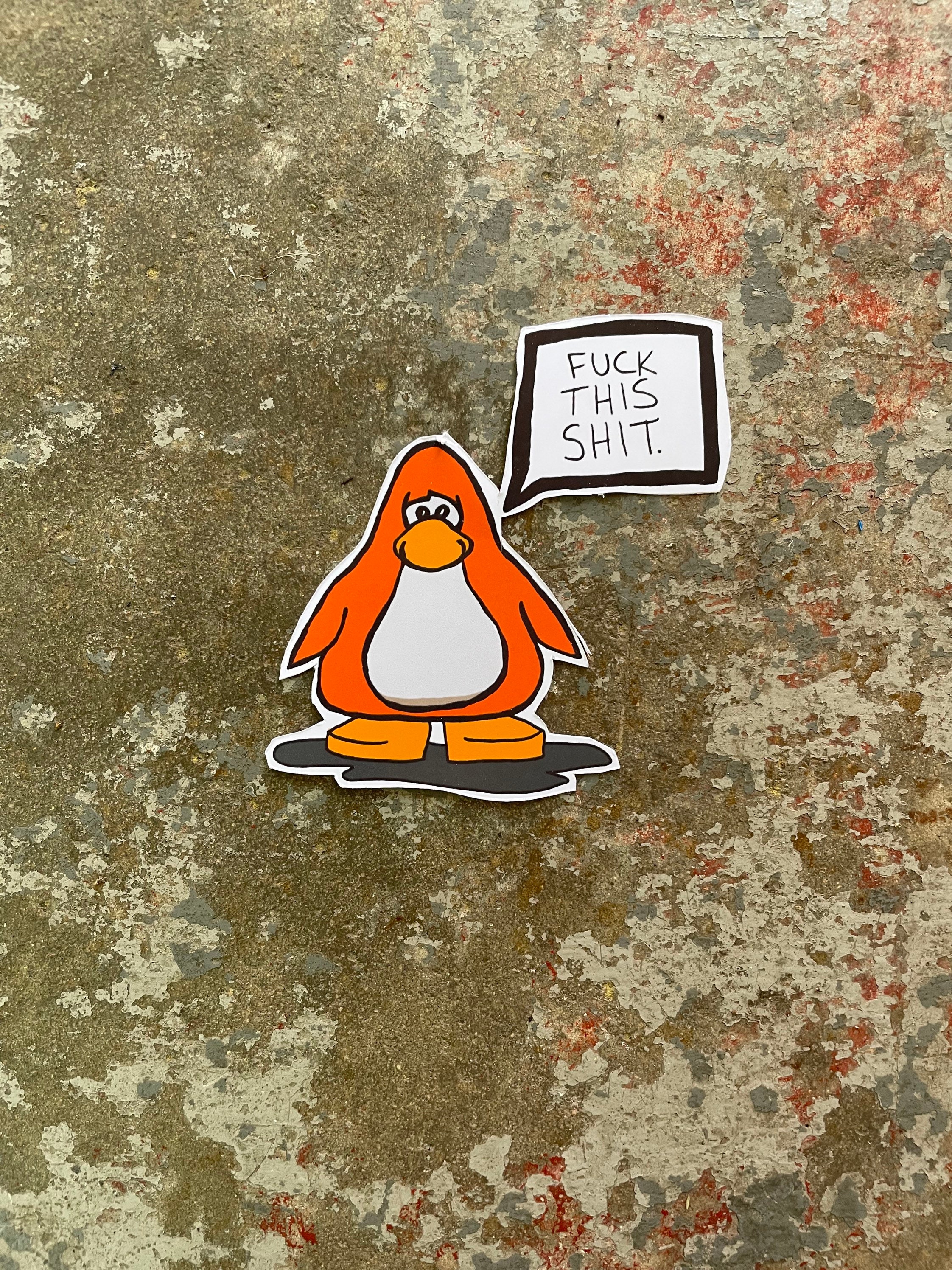 Card Jitsu Club Penguin Sticker for Sale by egray18