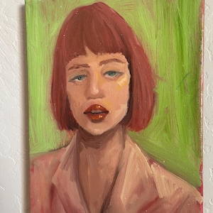 Red Hair - Original Oil Painting