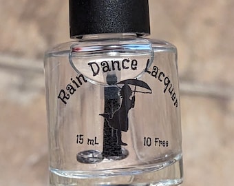 Glossy Top Coat Nail Polish- Kiss My Glass
