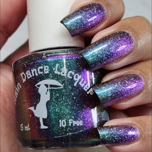 Purple/Green Ultra Chrome Polish- Love Is The Downfall