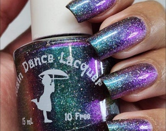 Purple/Green Ultra Chrome Polish- Love Is The Downfall