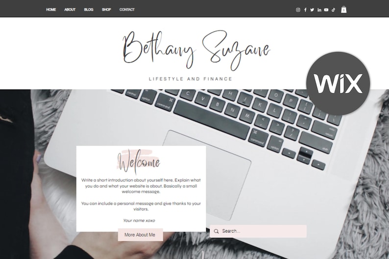 Wix Website Template, Coaching Website Template, Creative Wix Template, Wix Blogger Template, Wix Online Store Template, Feminine Wix Template, Minimal Wix Website, Wix Template for Coaches, Wix Template for Influencers, Modern Wix Website, Wix Shop Template, Aesthetic Wix Template