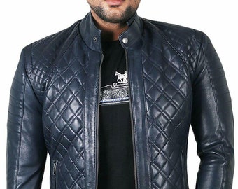 Stannis Men's Premium Real Leather Jacket - Etsy