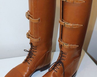 Horse Riding Real Leather Boot with customized Length