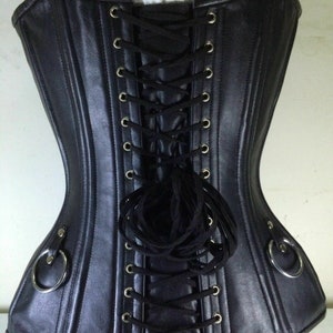 Shaper Bustier Corset in High Quality Cow Hide Leather Full - Etsy