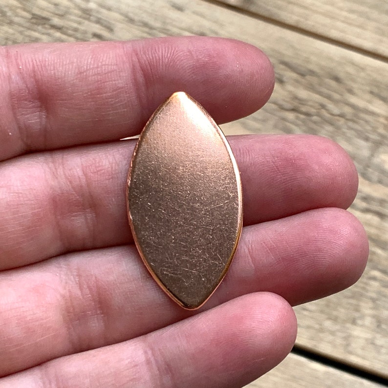 Handmade Jewelry Component Pendant Blank Large Eye Blank Enamelling Blank Oval Copper Jewellery Blanks Stamping Blank Earring Blank