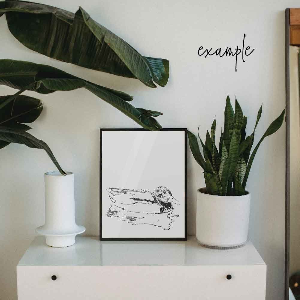 Duck | Digital Vector & Print - Etsy