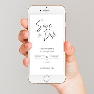 Save the Date-sjabloon, telefonische uitnodiging online Save the Date-kaarten, SMS Save the Date, elektronische uitnodiging, digitale Save the Date