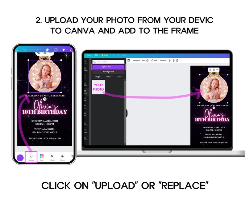 editable-birthday-dinner-invitation-template-animated-birthday-etsy