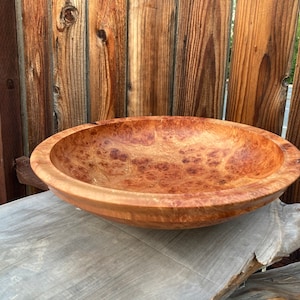 Maple Burl Bowl
