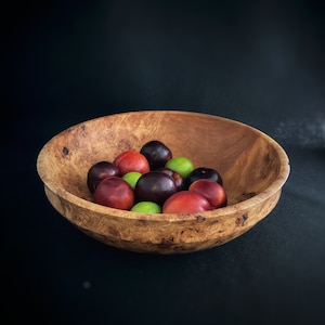 Large Maple Burl Bowl