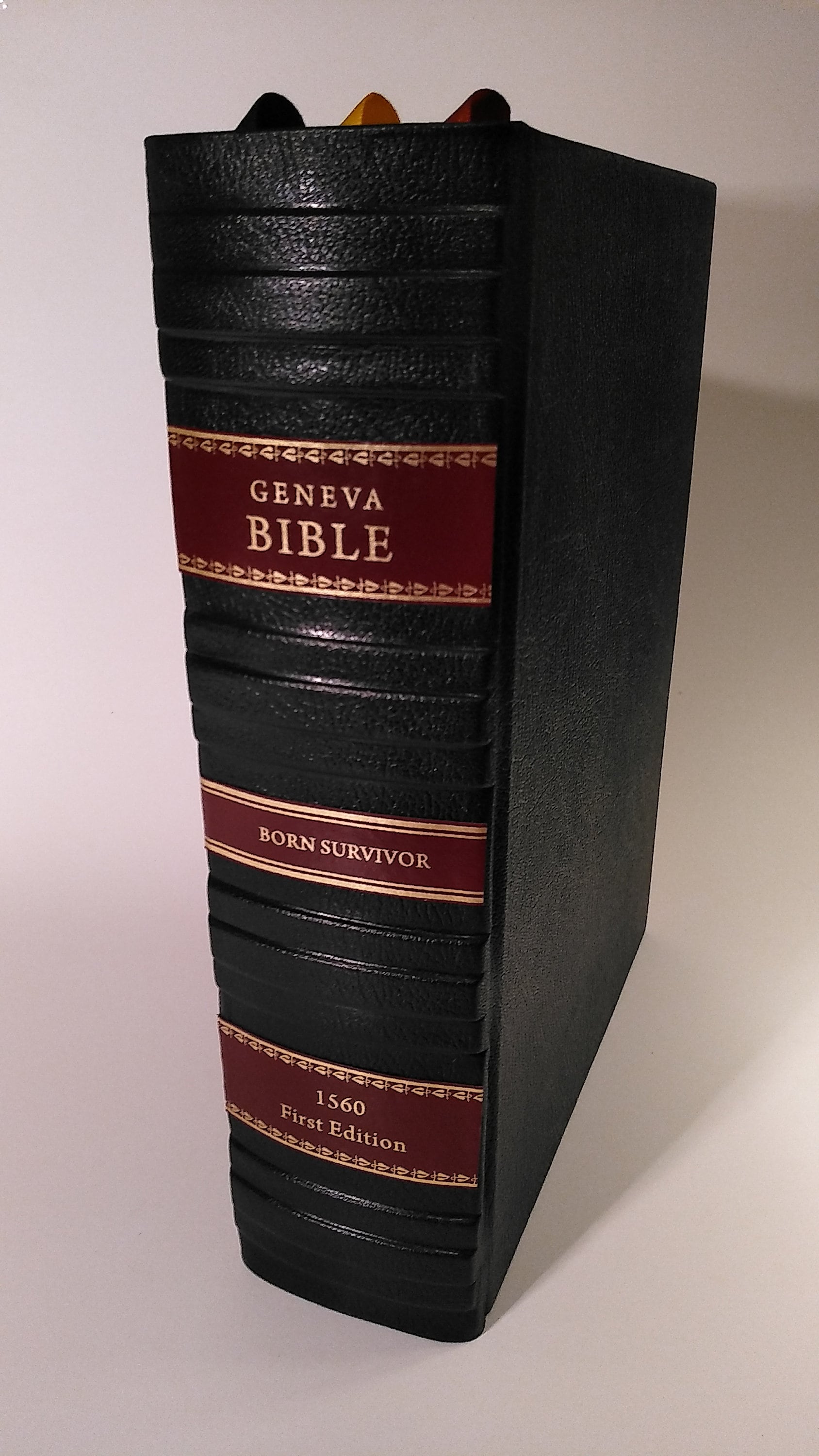 1560 Geneva Bible Facsimile Historic Fine Leather Binding Etsy