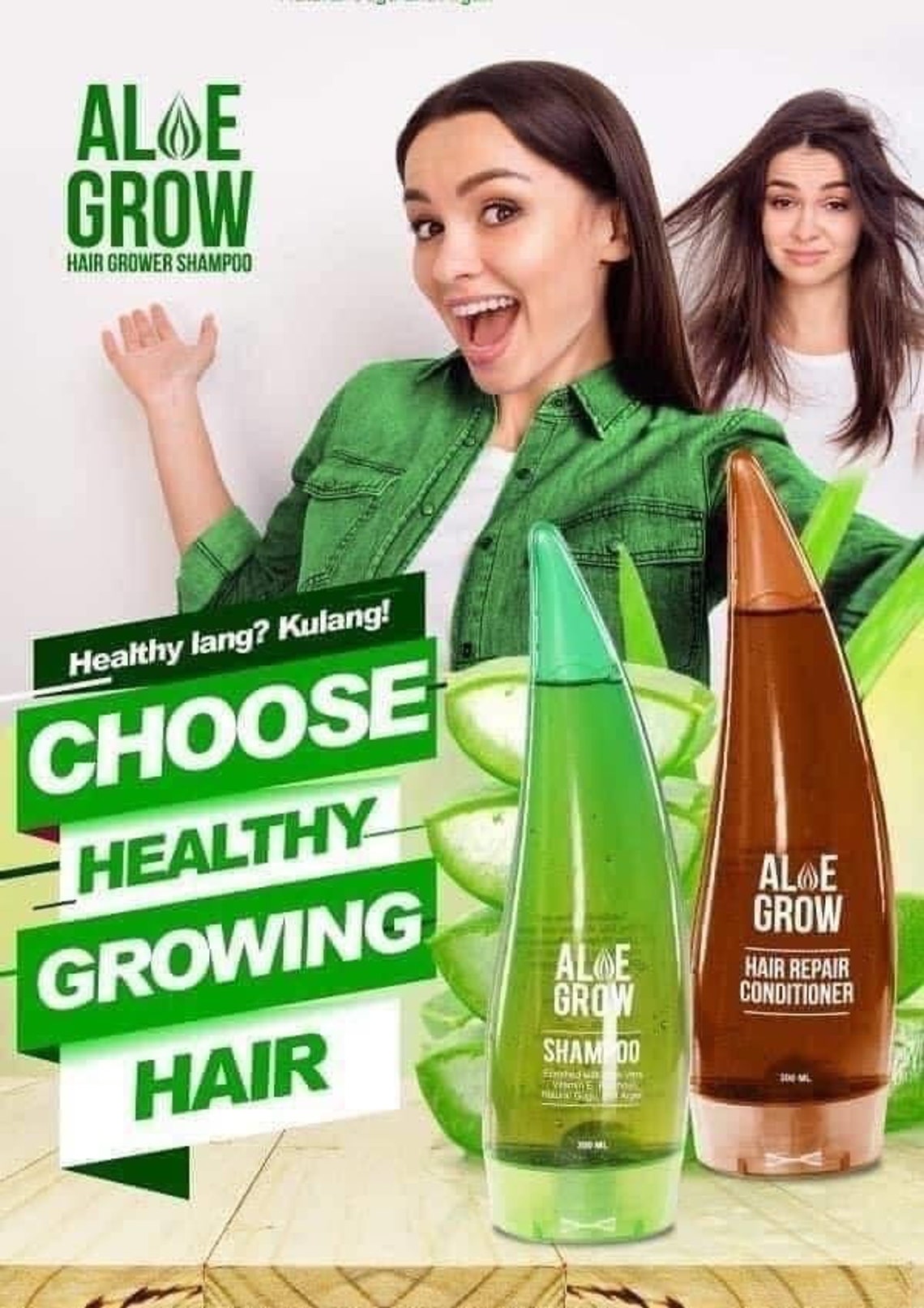 Aloe Grow Shampoo and Conditioner Etsy