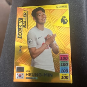 Son Hueng-Min 1 goldene Kugel 21/22 Panini Karte
