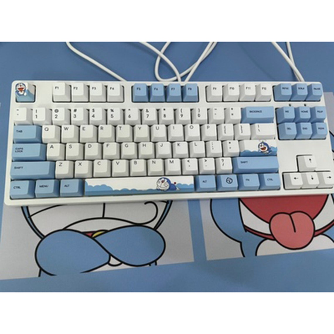 108key Doraemon PBT Dye Sublimation Keycap OEM Height Etsy