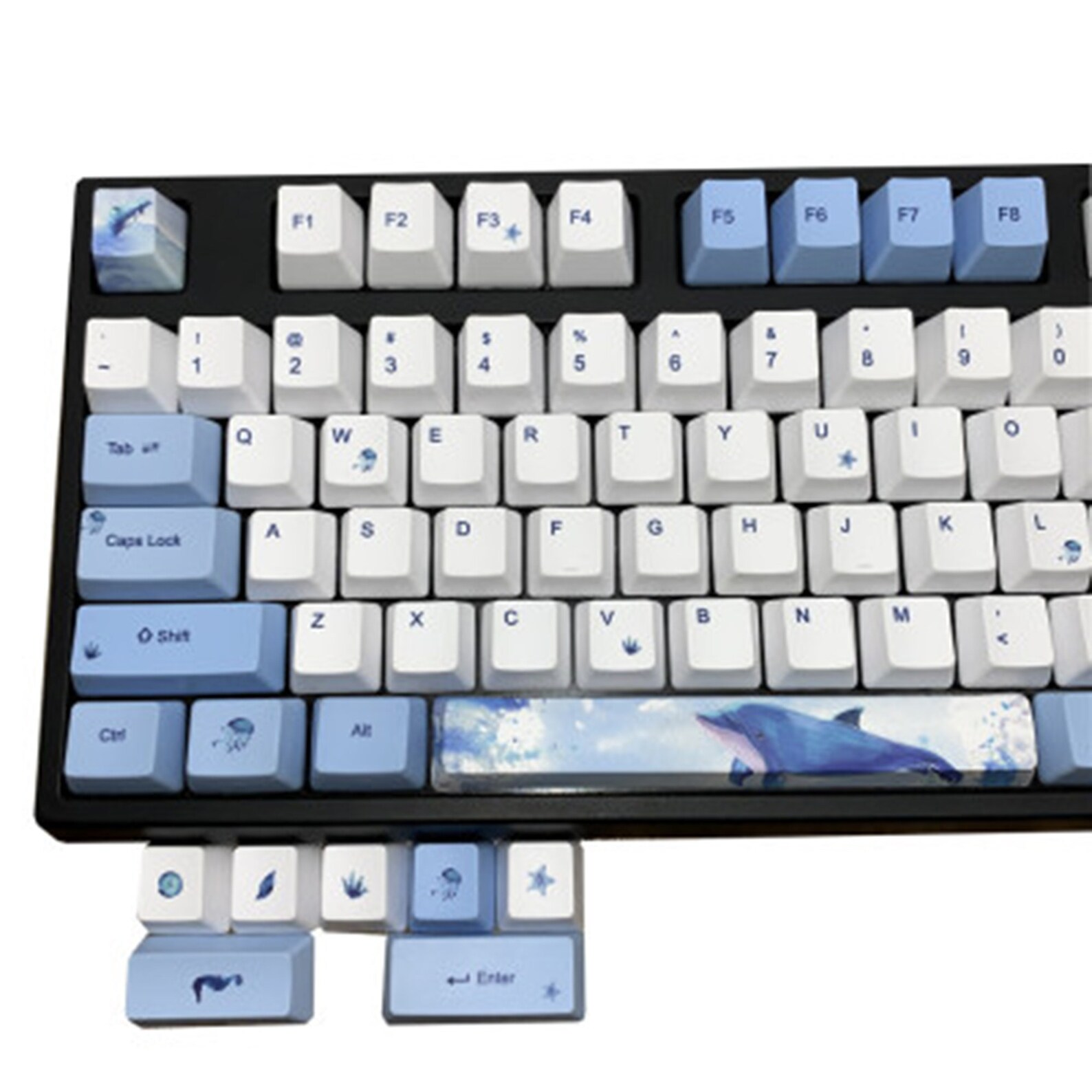 Blue Whale Theme Keycap DIY Keycap Set OEM Heigh Etsy