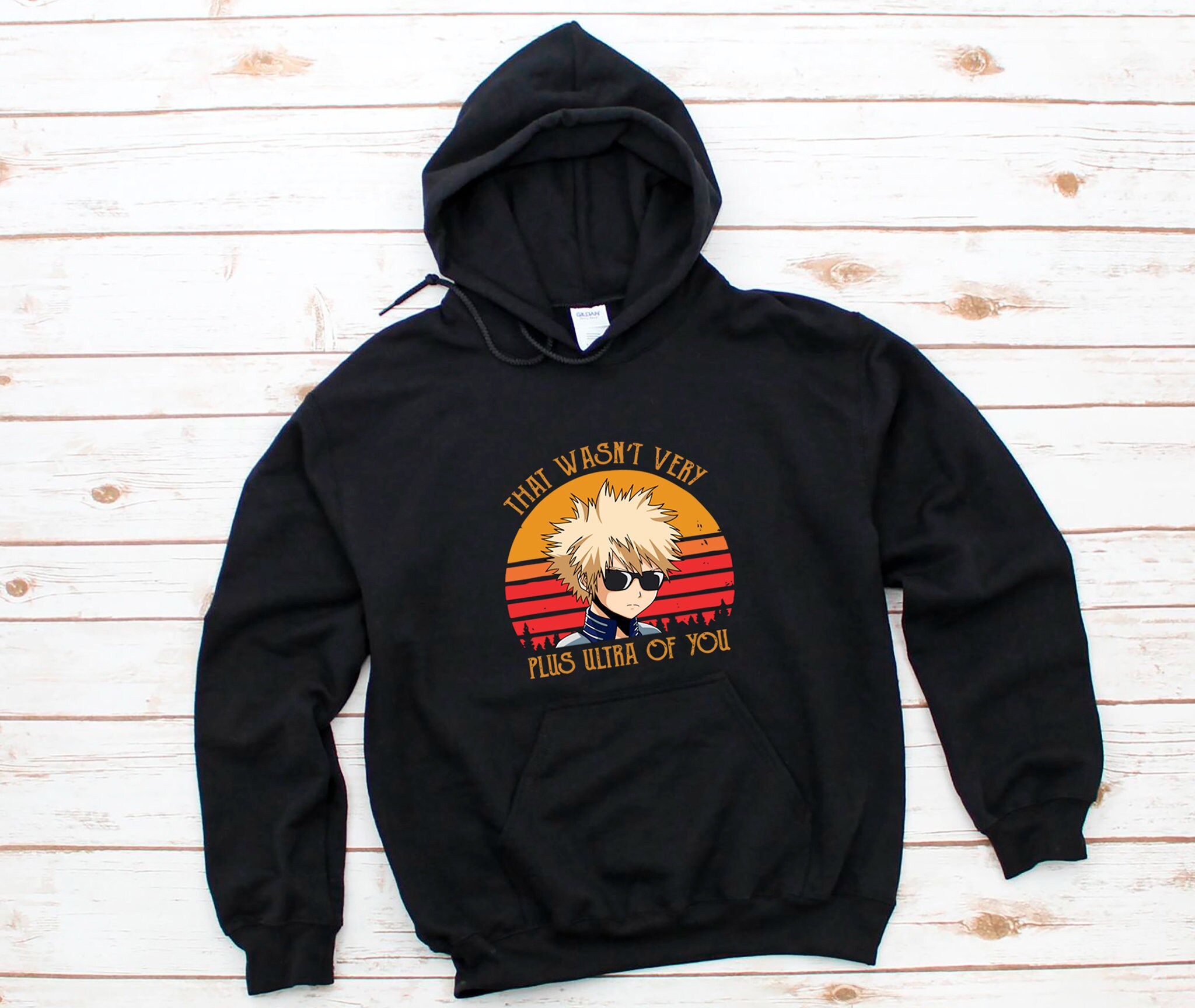 bakugo hero costume hoodie