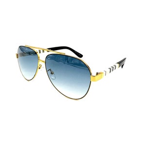 Gold Designer Aviator Classic Pilot Vintage Great Quality Shades/Sunglasses