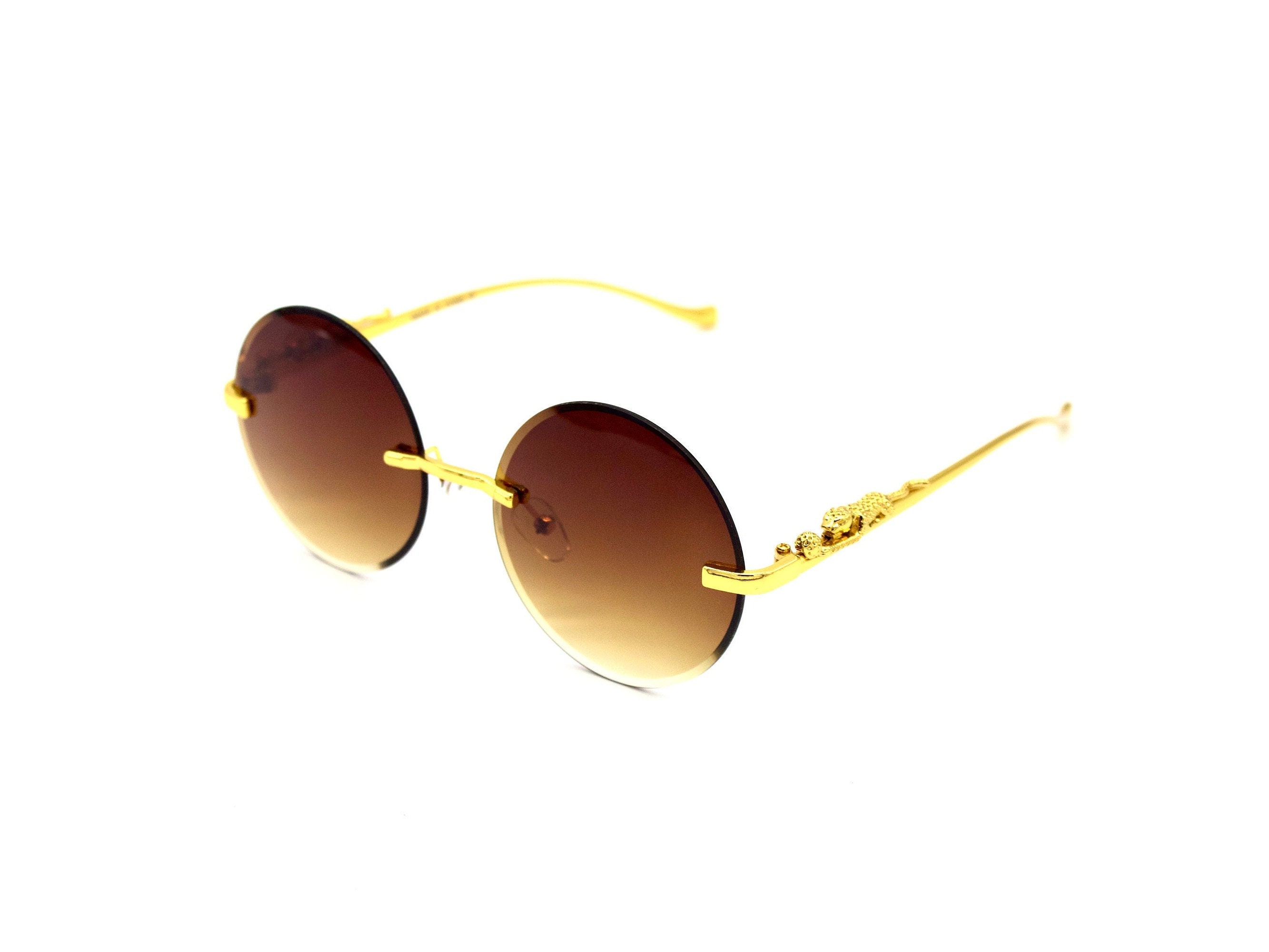Vintage Gold Frame Silver Sunglasses For Men And Women Classic Attitude  Style With UV400 Protection And Box 0259 From Luxurysunglasses, $34.01
