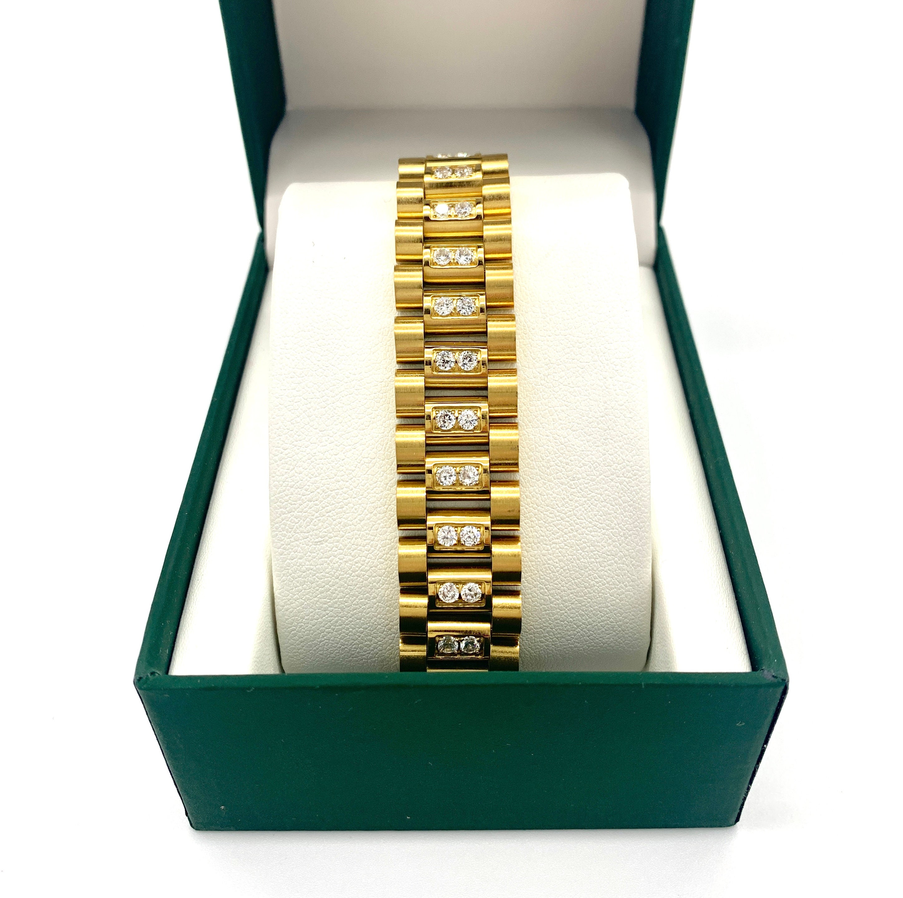 18k Gold/white Gold Unisex Designer Presidential Anti 18k Gold/white Gold Unisex Designer Presidential Anti
