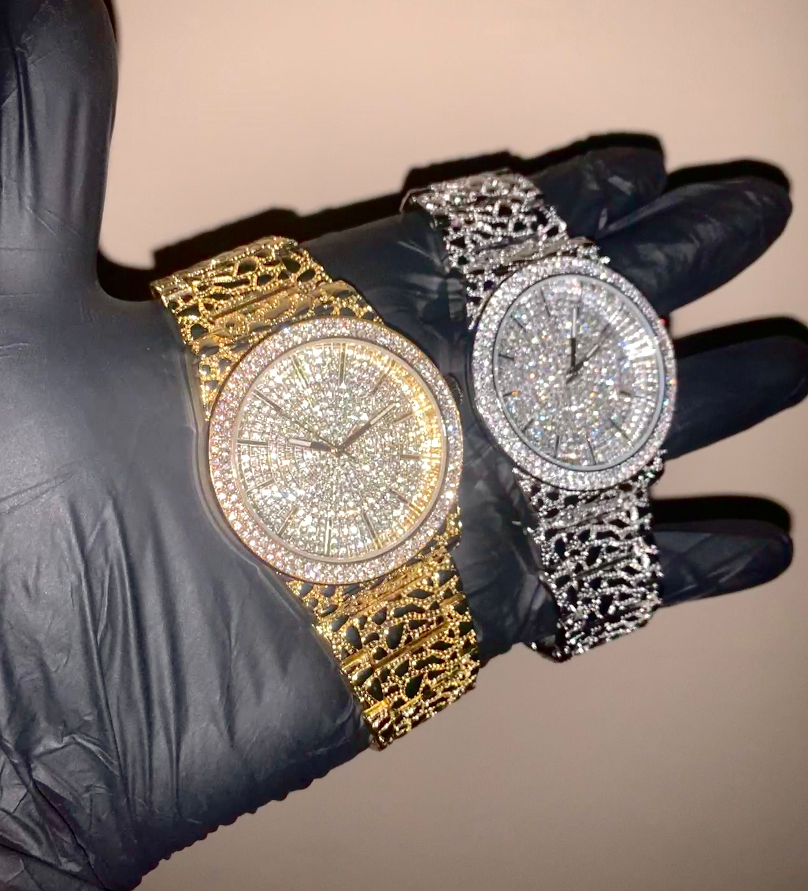 Iced out seiko watch deals