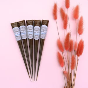Organic Henna Cones  , Deep Red Stain henna , Natural henna , henna cones , henna tattoo