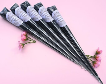 Organic Jagua Cones | Rich Dark Stain | Fresh Natural & Made To Order | Jagua Gel | Temporary Jagua Tattoo | Jagua Ink