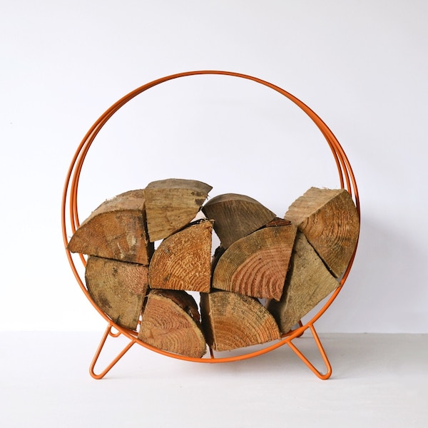 Log Holder Fire Wood Blanket Storage Carrier