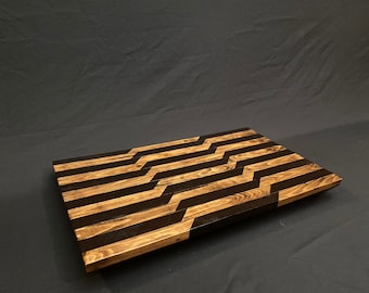 Wenge Wood Cutting Board, Chopping Board, Cheese Board, Butchers Block,End Grain, Canada, Free Shipping, Modern Wood Board