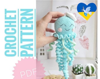 Сrochet octopus, Easy crochet pattern, Amigurumi crochet pattern