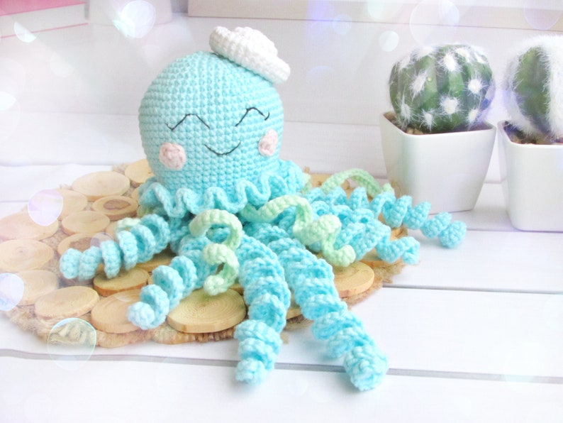 Сrochet octopus, Easy crochet pattern, Amigurumi crochet pattern image 4