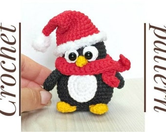 Amigurumi crochet pattern, Christmas crochet animal, cute crochet makes