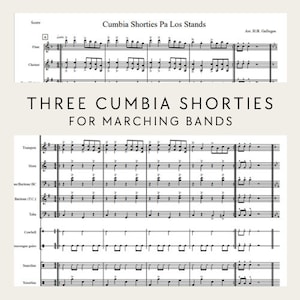 Marching Band Stand Tunes- Three Cumbia Shorties