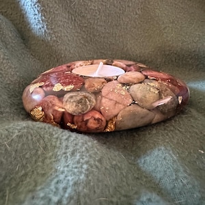 Stone Candle Holder