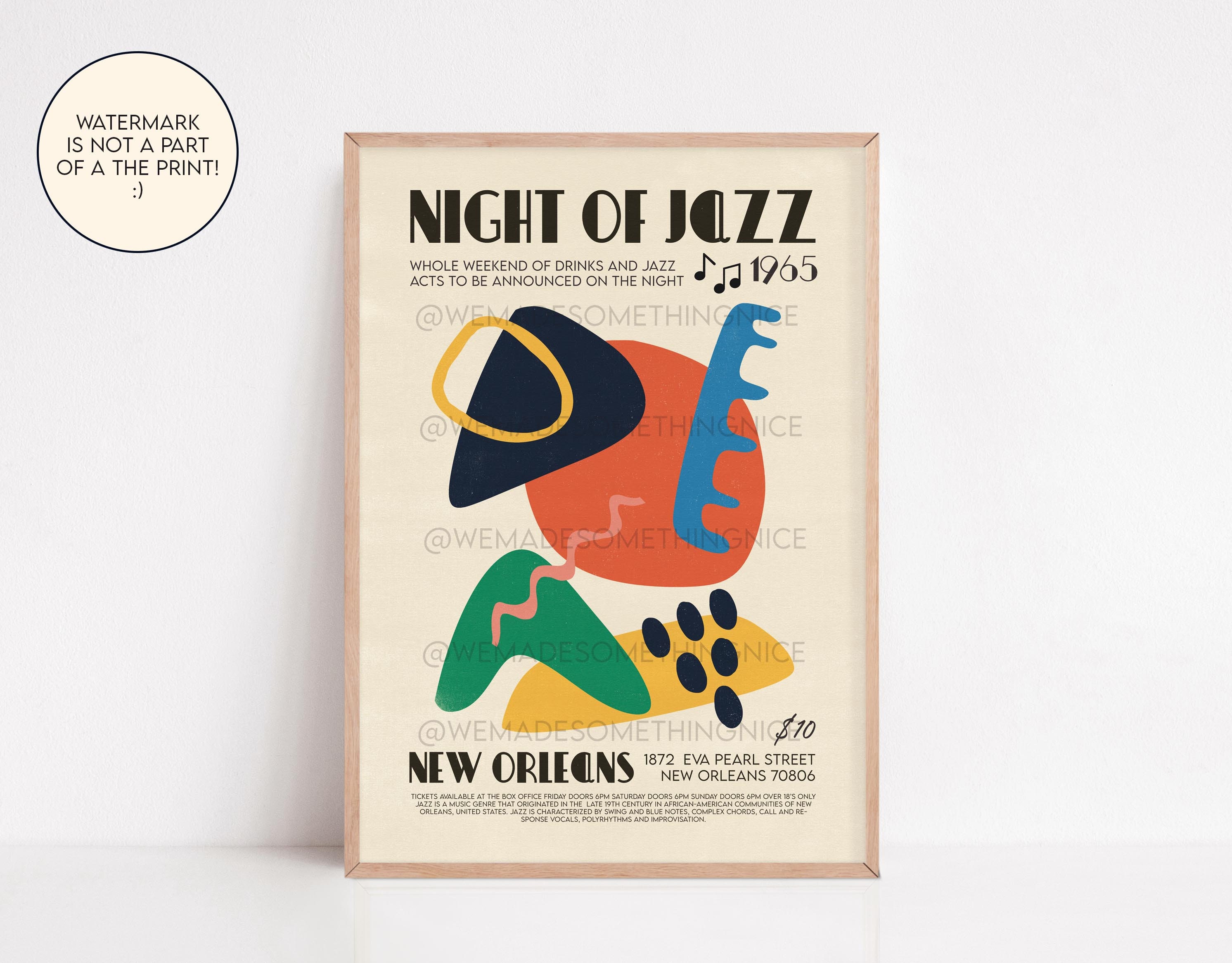 jazz festival poster